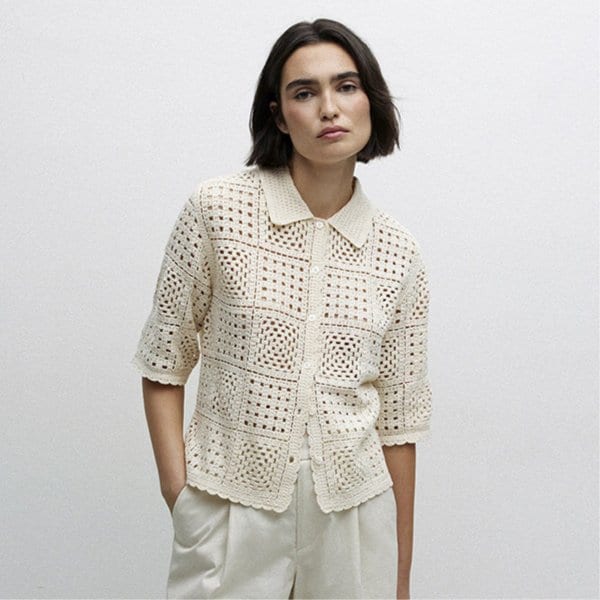 Crochet Cardigan ECRU