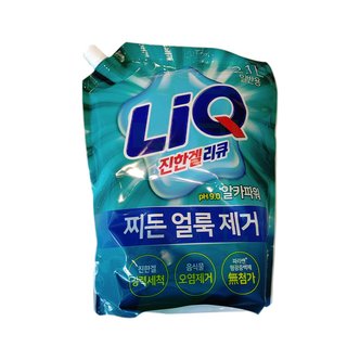  애경산업 리큐 진한겔 액체세제 일반용 리필 2.1L