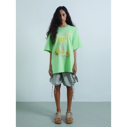 웻태그 MAGARITA BIG T-SHIRT LEMON GREEN