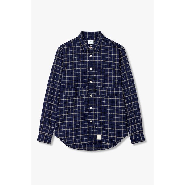 [PS PAUL SMITH] 체크 패턴 패치 포켓 셔츠 5735317001000