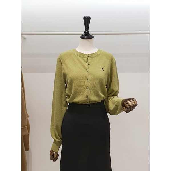 [파주점] 쥬크 주크 로고장식 라운드 니트 가디건​ V262KSL944