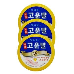  웰빙헬스 명품 고운발 풋크림 110g [3개]