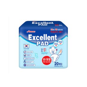 엑설런트 초대형 패드 20매  강아지배변패드