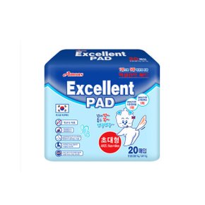 엑설런트 초대형 패드 20매  강아지배변패드