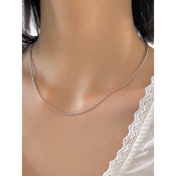 mini grain of rice necklace