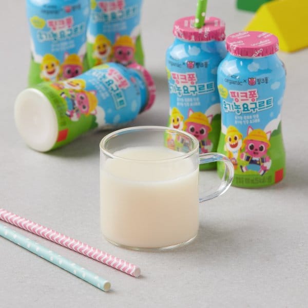 핑크퐁 유기농인증 요구르트 100ml*5