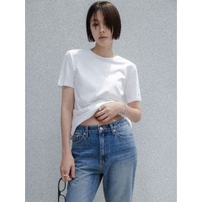 [당일발송] 메무아 에르소모라벨 티셔츠(화이트)