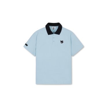 왁 (왁골프)[Exclusive] Men Signature Cooling SS Polo_WMTCM25908LBX