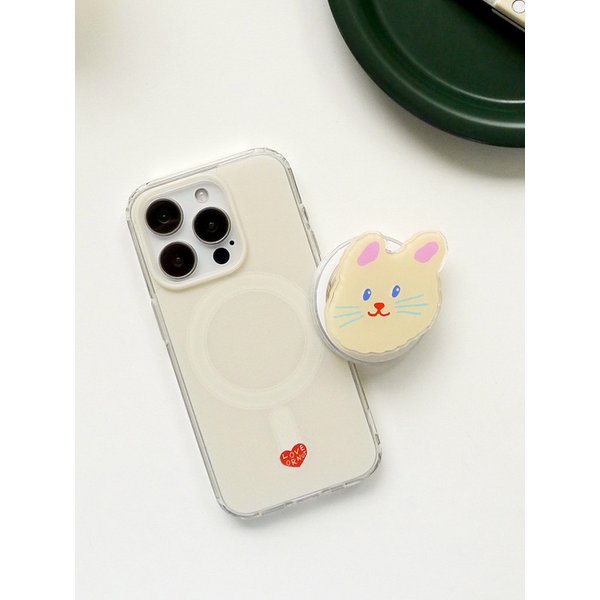 Zflip시리즈 입고[맥세이프]Ivory Magsafe Jell-Hard Phonecase