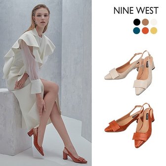 NINE WEST 나인웨스트 아벡시스 소가죽 슬링백 NW013 6종 택1