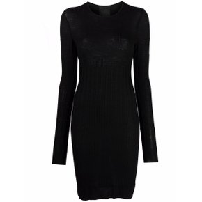 FW21 지방시 Womens Dress Givenchy Dresses Black Black BW217140CY
