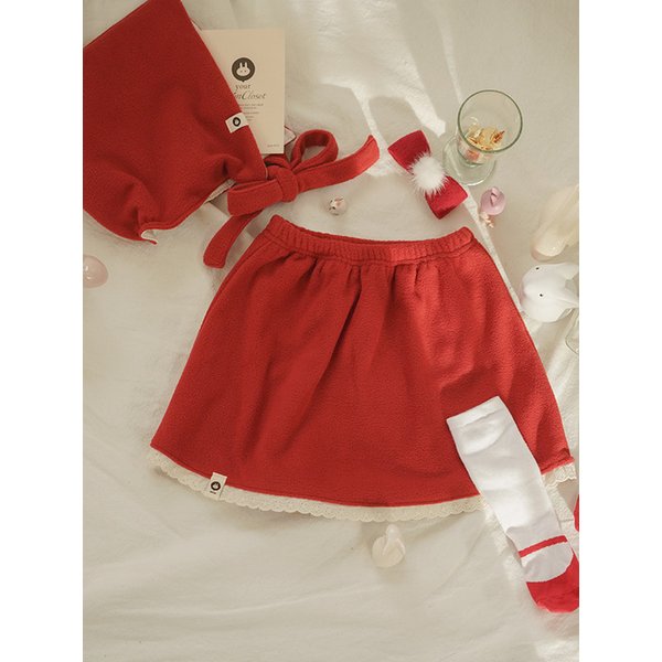 깜찍한 주인공 - 유아 크리스마스 스커트