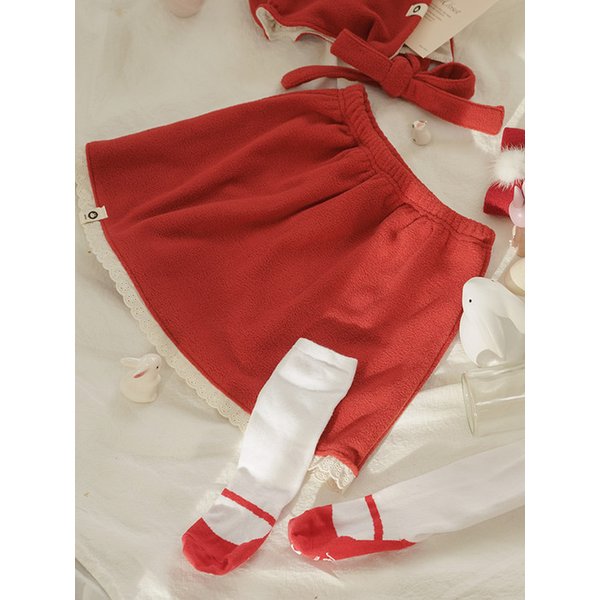 깜찍한 주인공 - 유아 크리스마스 스커트