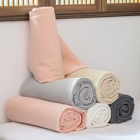 더블리 비키 60수 순면 줄누비 스프레드 SS/Q/K 3size 5컬러