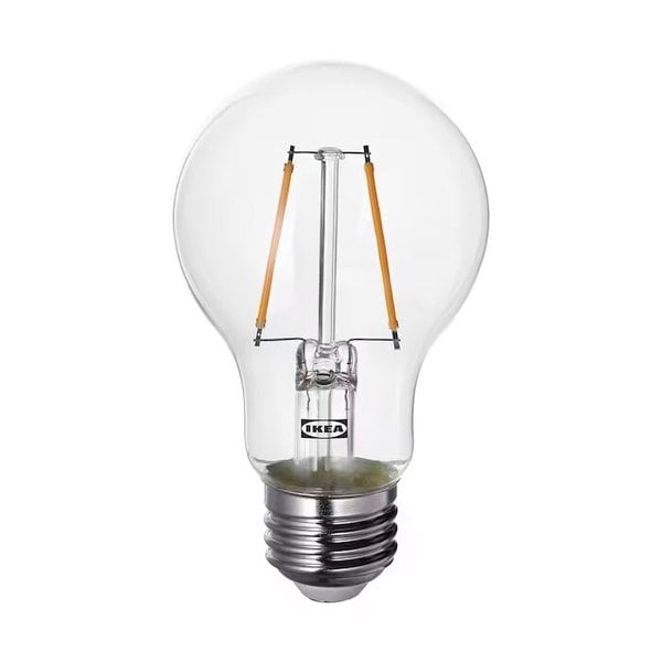 LUNNOM 룬놈 LED 전구 E26 150루멘 구형 투명 따뜻한 빛 전구색/조명/스탠드/램프