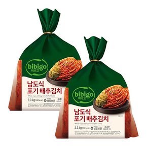 비비고/남도식포기배추김치3.3KG(2입)/냉장