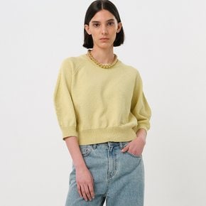 VOLUME SLEEVE PULLOVER_3colors J242FNT017