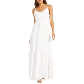 3710983 Steve Madden Been So Long Dress - Solid Woven Maxi