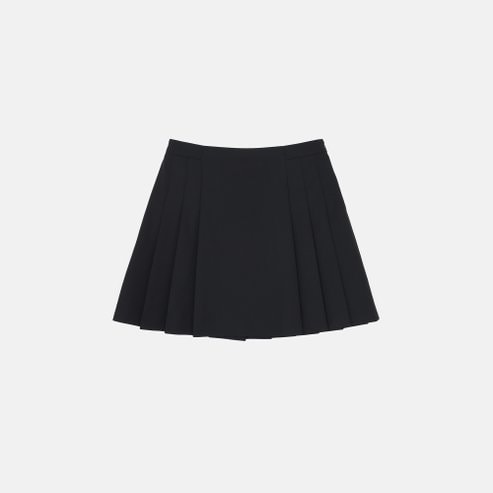 마쥬 플리츠 미니 스커트