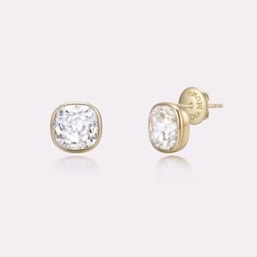 Cushion Round-cut Bazel Earring GJRB103EYW000