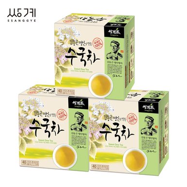 쌍계 김동곤 명인 수국차 40T x3