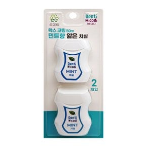 SGS 민트향 얇은 치실 2개입