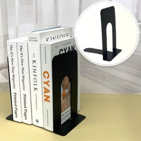 T자형 책꽂이 북엔드 블랙 2P 책꽂이 북엔드 북앤드 책꽂이정리함 책장칸막이
