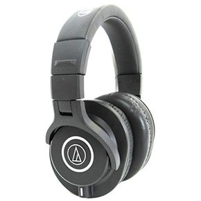 audio-technica 전문 모니터 헤드폰 ATH-M40x + 교체용 이어 패드 HP-M40x 세트