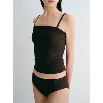 어그스트 ribbed swim set (brown)