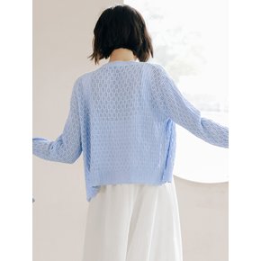 LS_Wind sprint blue cardigan