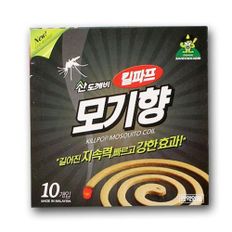 산도깨비 킬파프 모기향 10매 모기 벌레기피 훈증기