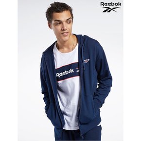 Reebok남여공용 네이비 클래식 F 벡터 후드집업_P335330896