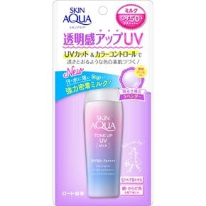 (SKIN AQUA) UV 스킨 아쿠아 투명감 업 톤 업 유액 자외선 차단제 마음 설레는 사본의 향기