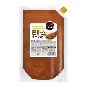 플러스  돈까스소스 2kg X 3