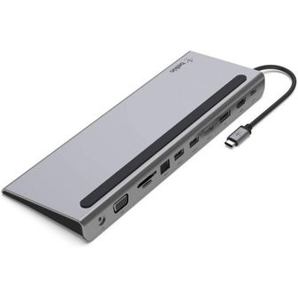  영국 벨킨 허브 Belkin USBC Hub 11in1 MultiPort Adapter Dock with 4K HDMI DP VGA 100W PD Pa