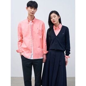 [24SS][Essential] 남녀공용 옥스퍼드 솔리드 셔츠  핑크 (BC4164E05X)