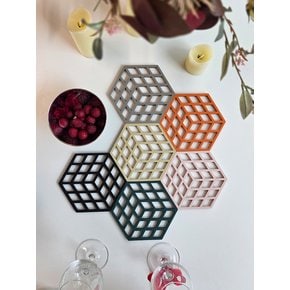 CUBE 냄비받침(6colors)