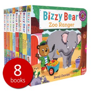 Bizzy Bear Steady Seller 8 Books Set 1(오디오 QR코드 포함) - 조작북