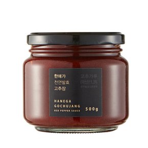 한애가 전통 천연 발효 고추장 500g (국산 찹쌀)