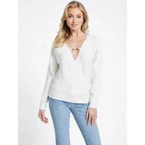 3928500 Guess Factory Alley Textured Rib-Knit Sweater Top