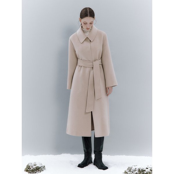 Mariel silk-cashmere coat(3colors)