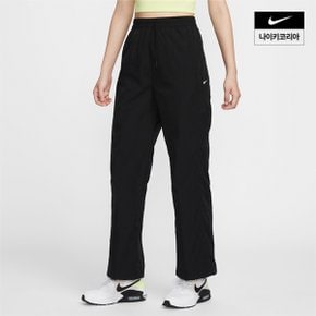 우먼스 나이키 윈드러너 하이웨이스트 우븐 오픈 헴 팬츠 NIKE FV7656-010