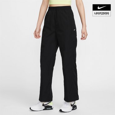 나이키 우먼스 나이키 윈드러너 하이웨이스트 우븐 오픈 헴 팬츠 NIKE FV7656-010