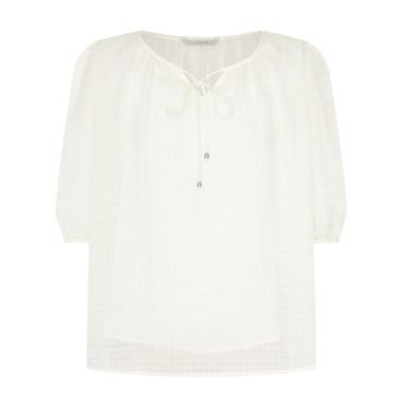 케네스레이디 러빗 셔링 블라우스 EVBLPH9900