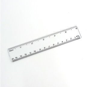 초등학생 수학준비물 15cm 투명 플라스틱자
