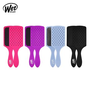 wet brush 패들 디탱글러 헤어브러쉬 드라이 빗 극손상모 두피 마사지