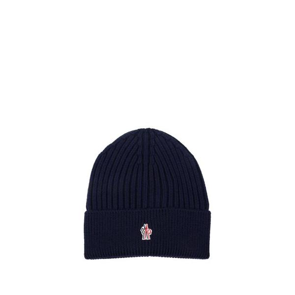 확대된 대표 몽클레어 비니 3B00001 04761 778 NAVY DOM