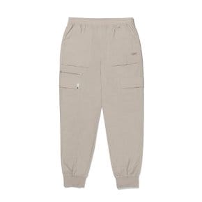 CA23TPT101GBE TRAVEL CARGO JOGGER PANTS GREY BEIGE