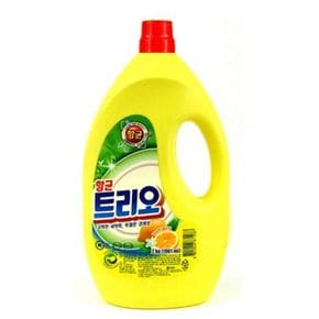 설거지세제 트리오 2kg 레몬향 설거지비누 주방세정제