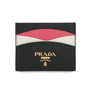 프라다 [중고명품] 프라다 사피아노 심플 명함 카드지갑 1MC205